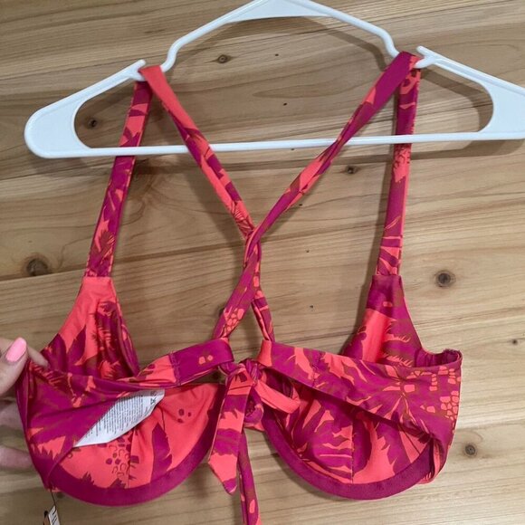 Volcom Pink And Orange Floral - Picture 3 of 5